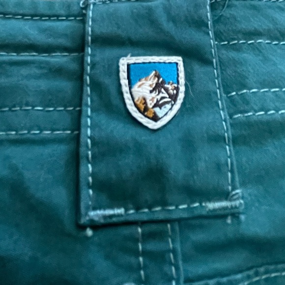 Kuhl EUC! Cropped Hiking Pant Green Sz 4 - Picture 9 of 11